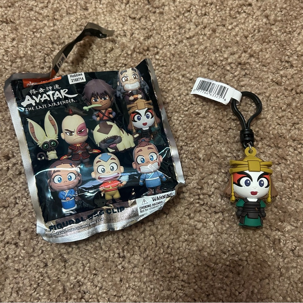 Avatar The Last Airbender Bag Clip Blind Bag - Series 1 - SUKI